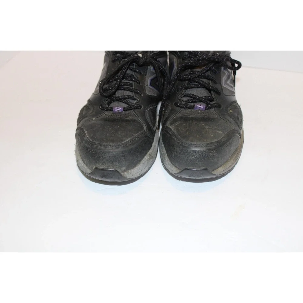 New Balance Industrial 627 Steel Toe Work Shoe Women's 8.5 Black Purple